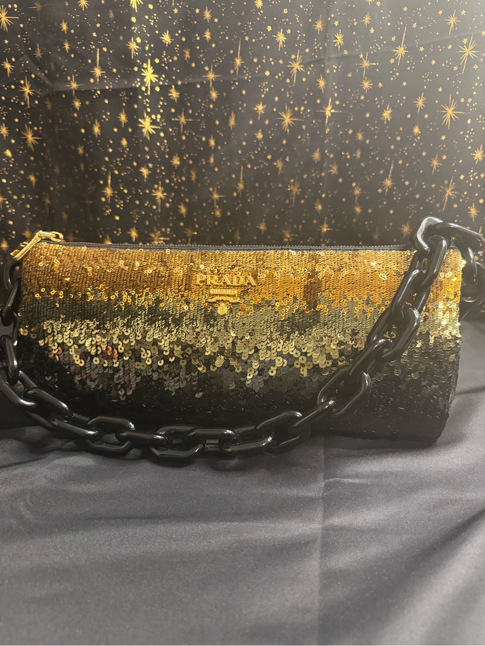 Prada Paillettes Pochette